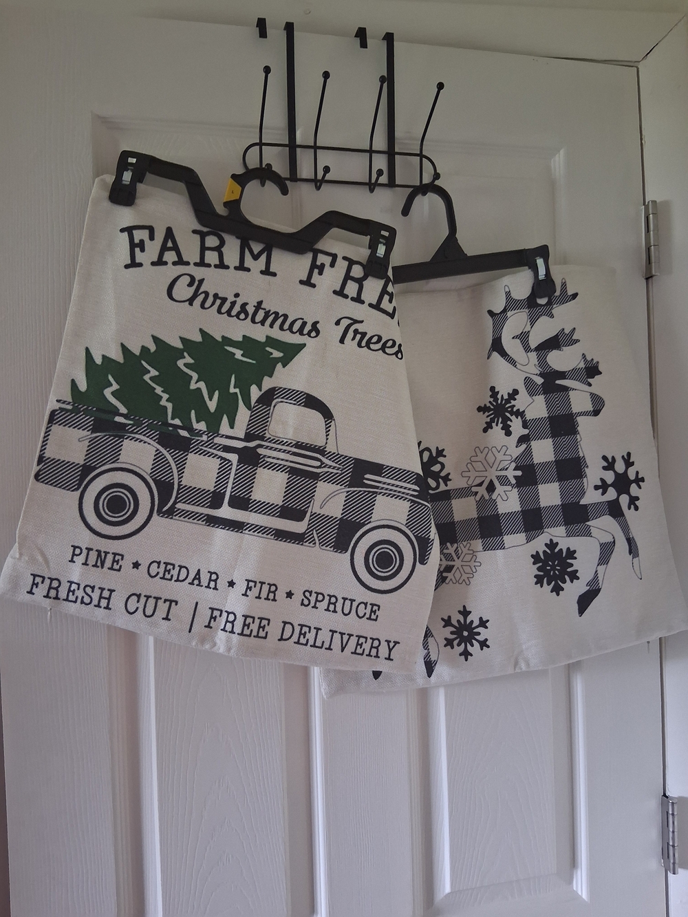 Set Of 2 Christmas Throw Pillow Cases